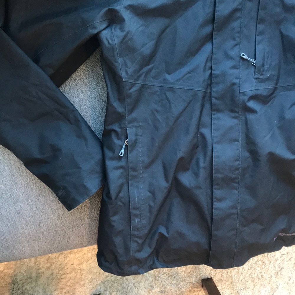 Patagonia 3-in-one snowbelle ski jacket large black purple - Picture 12 of 16